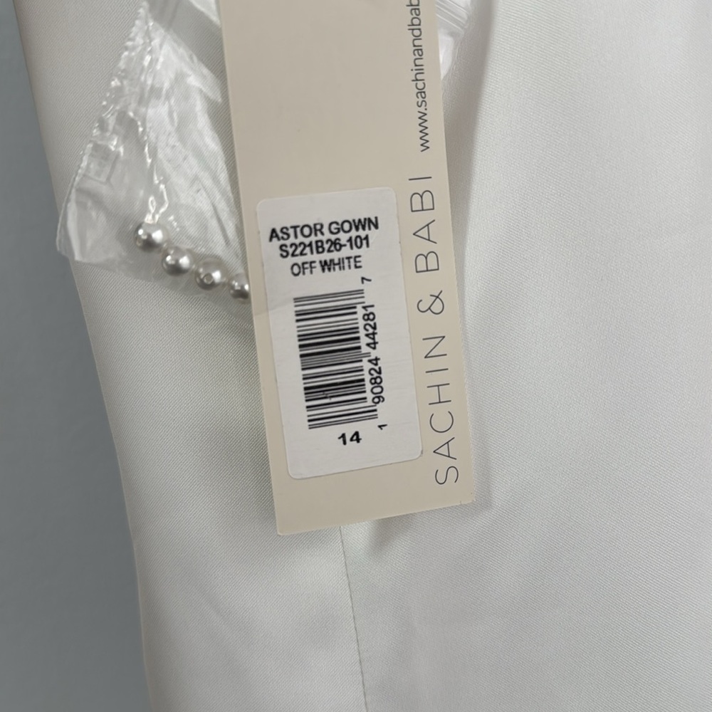 Sachin & Babi size 14 Astor pearl-embellished gown - Picture 10 of 14